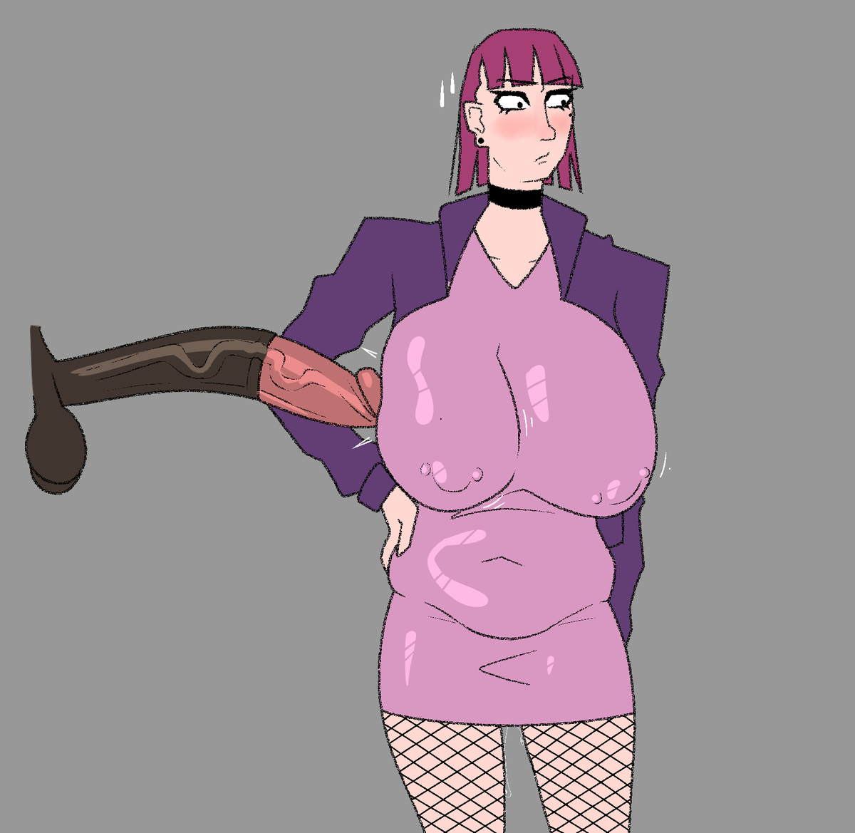 KryptRaider's tweet photo. Doodled our favourite chopped angloid 🇬🇧

she tryna ignore it 😭 https://t.co/rc3Cpg5jiy