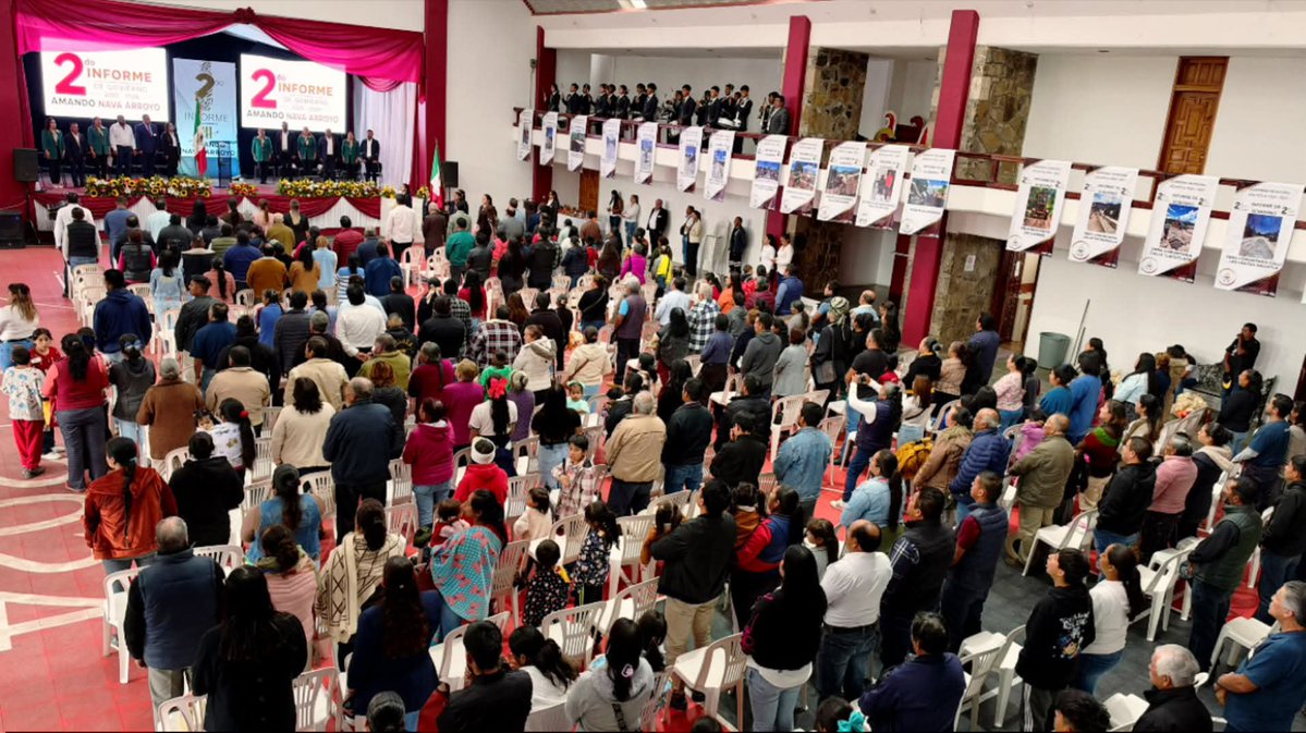 agustingc2012's tweet photo. En #Aquixtla
Rindió su #SegundoInforme de Gobierno, nuestro compañero, el presidente #AmandoNavaArroyo
Apegado a los principios de la #CuartaTransformacion, hizo un detallado recuento del uso y destino de los recursos públicos. Con honradez y transparencia.
Nuestro reconocimiento y felicitación.
#ProsperidadCompartida
¡Enhorabuena!