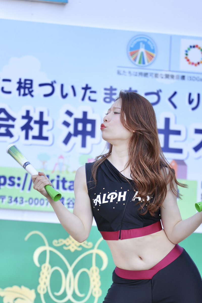 booster_kuni's tweet photo. 激かわMacoちゃん撮れたんですぐ移動💨
めっかわやん✨✨✨
#AlphaVenus
#Maco さん
#越谷アルファーズ https://t.co/c8Wgm0XSnd