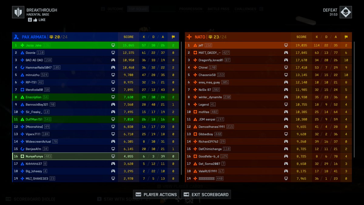 Lone_Vagrant's tweet photo. @BattlefieldComm @Battlefield @BattlefieldComm @BF6News 
EA/Dice still allowing cheaters to cheat unhindered.
This is one of hundreds I find. https://t.co/SA80Ra9Rzy