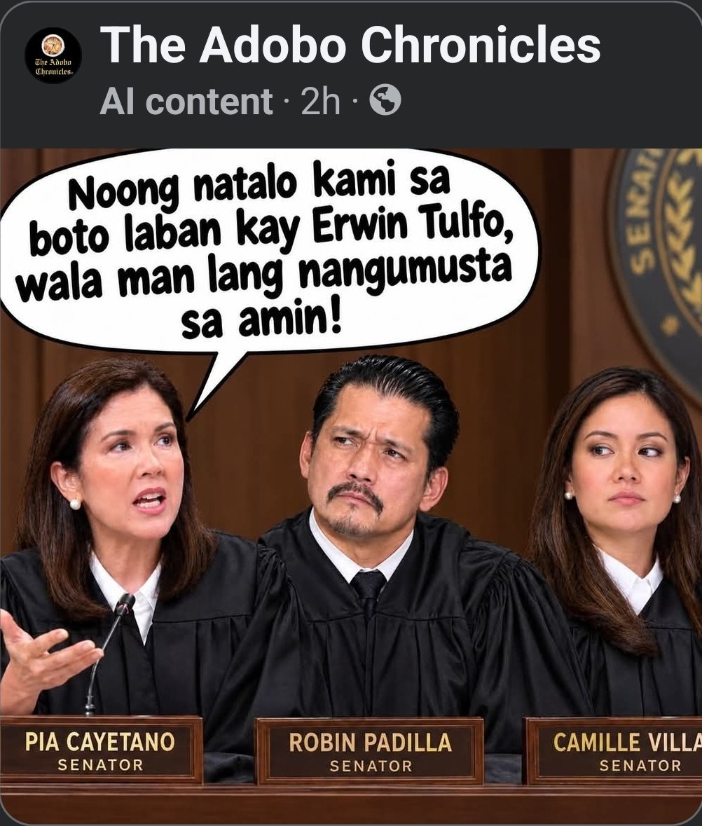 Mel_Chor2021's tweet photo. Dear @erwintulforeal :

These 3 a-hole colleagues of yours want you out of the Senate.

Ipa-tulfo mo nga ang mga lintek na yan.
😁 https://t.co/W1t95hMBav