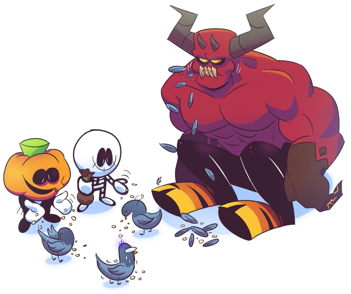 chorizoconpapa_'s tweet photo. Reheating ancient nachos with my Moloch fanart
#spookymonth https://t.co/UojplGBpyP