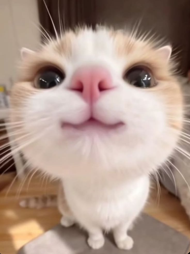 dailypetworld's tweet photo. Cute cat 😺 https://t.co/QdKodYkyXU