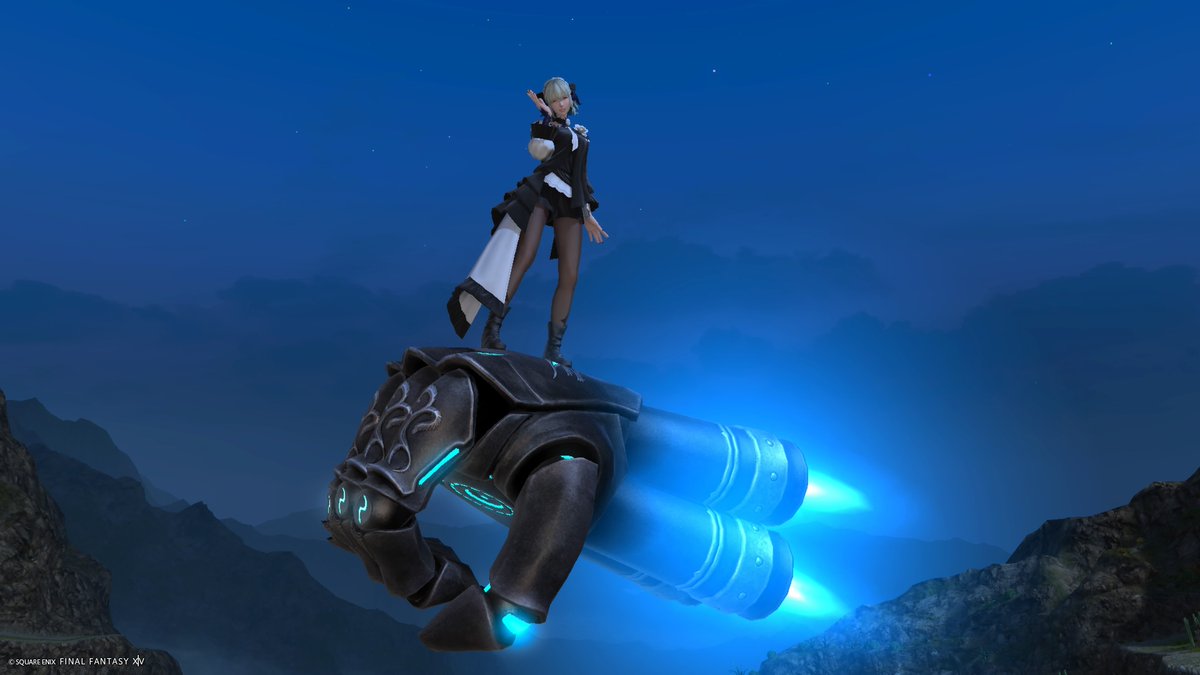 karingakaringa's tweet photo. ロケットパンチやっと手に入った〜！#FF14 #GaiaDC #Durandal #FF14SS #FF14フレンド募集中  #本日のアウラ #後角愛好会 https://t.co/4joibS4ZaQ