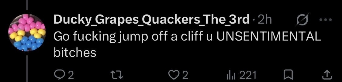 AtypicalRabbit's tweet photo. @HELLAVERSE_FAN8 @HornOfTheRhino7 @nocontextmemes Being mad is fine, dude. People have different sensitivities to topics. But, to correct you, this message is definitely you being angry. https://t.co/cTn0uAk5cx