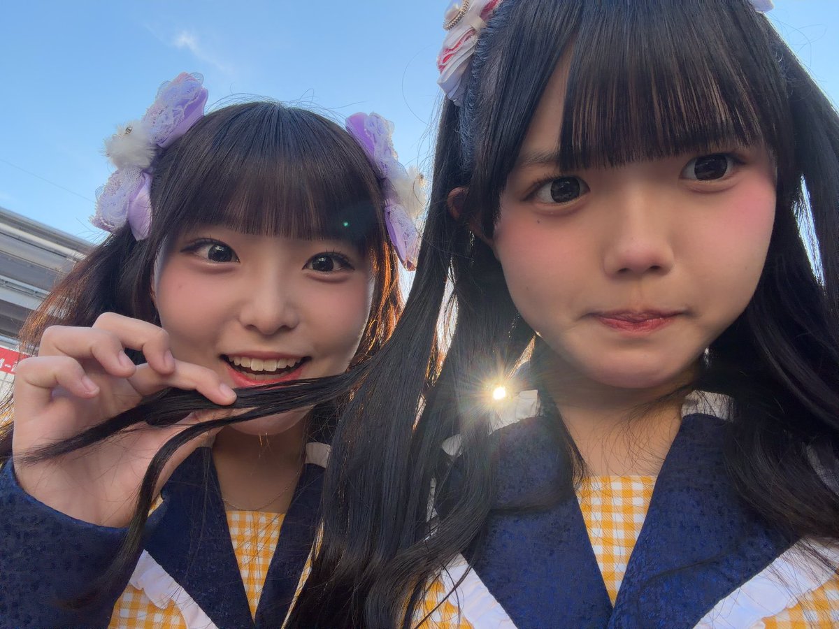 start_yuri's tweet photo. おはみぃみぃ☀️💜

今日も名古屋でまってます！🎀
いまからみのりと遊ぶよ⑅･⏦ﾟ♡ https://t.co/kTU5cMEfVb
