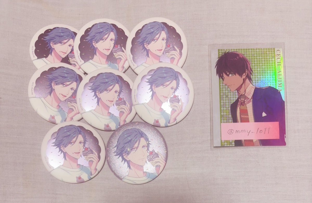 mmy_lo11's tweet photo. @8_0816_183cm こんにちは、お世話になっております。
一部お取引が決まってしまいまして、SPトキヤ1、Nトキヤ7↔同数セシルでの交換でしたら可能なのですが、ご都合いかがでしょうか？昨日お声掛けいただいたもののお写真併せて失礼いたします。 https://t.co/9thFTv12iO