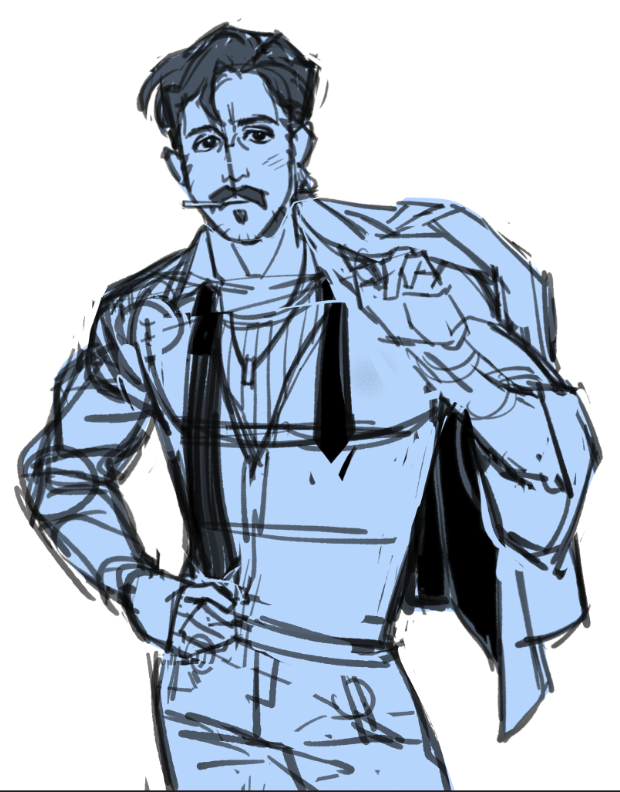 yikesb3rg's tweet photo. holland march wip @omg_datingsim !! tis an honour https://t.co/htL68sqVS0