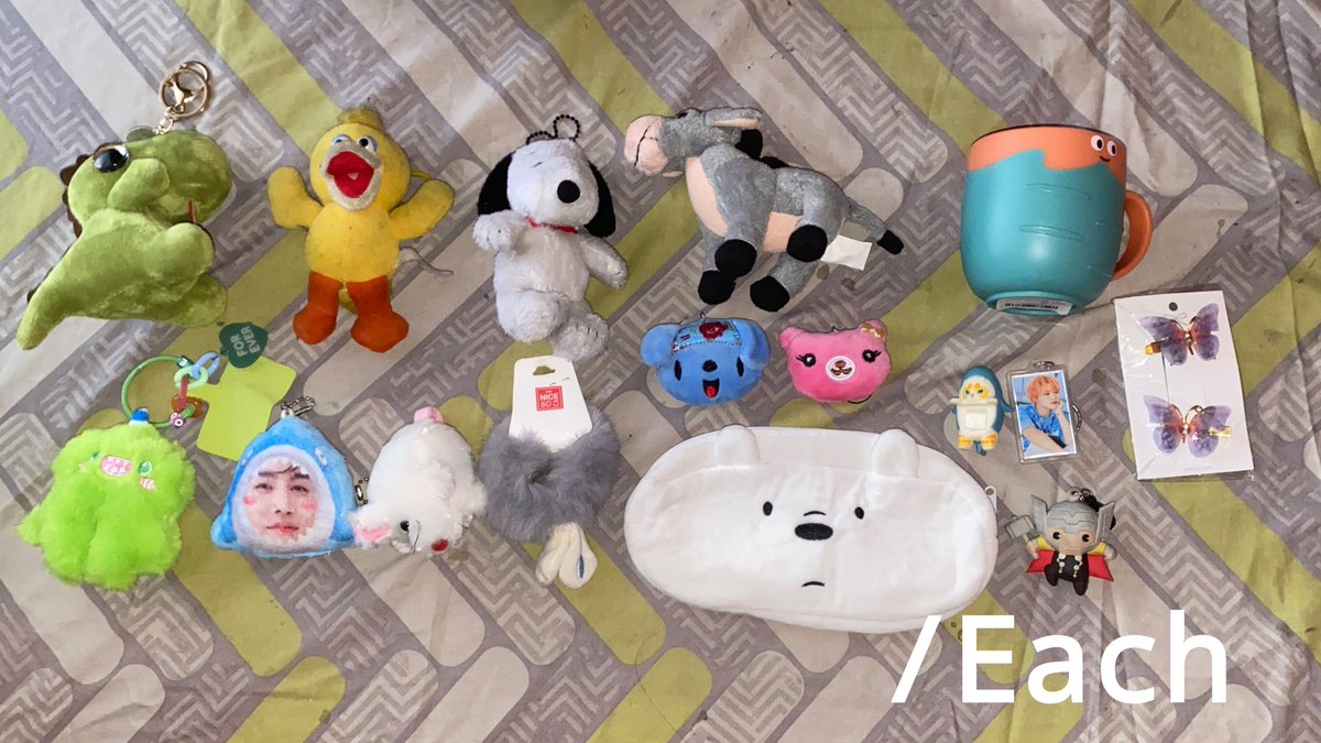 ourseoj's tweet photo. 🤍 WTS PRELOVED STUFF 🤍

⭐ kondisi : mulus semua, (-) ada yang harus dicuci dulu
💰 /each : 5k-80k
💰 /set : 10k-80k

🐈 yang mau tanya-tanya bisa dm 🐈

#hippers #mofusand #snoppy #johnny #bigbird #sesamestreet #peanuts #webarebears #marvel #chenle #keychain #nct https://t.co/xd7QL38168