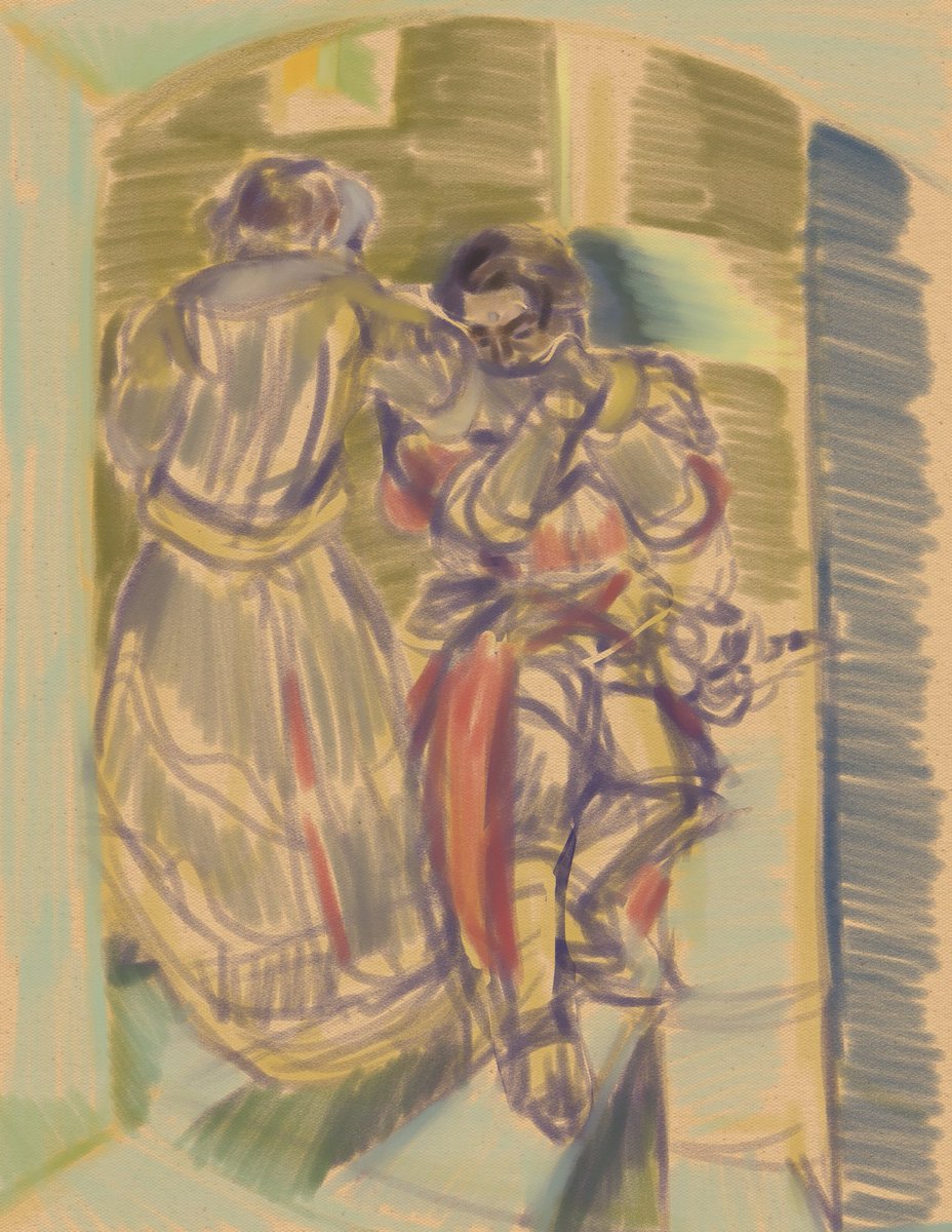 LSandom02's tweet photo. HUUUUGE HUGE WIP!!!!! that i hopefully keep working on oh my god. i needed to get the idea down before i lost it

anyway thinking about how gaius was solus/emet’s favorite for a while. do you think he’s holding up ok https://t.co/Z9Fo0ezjxW