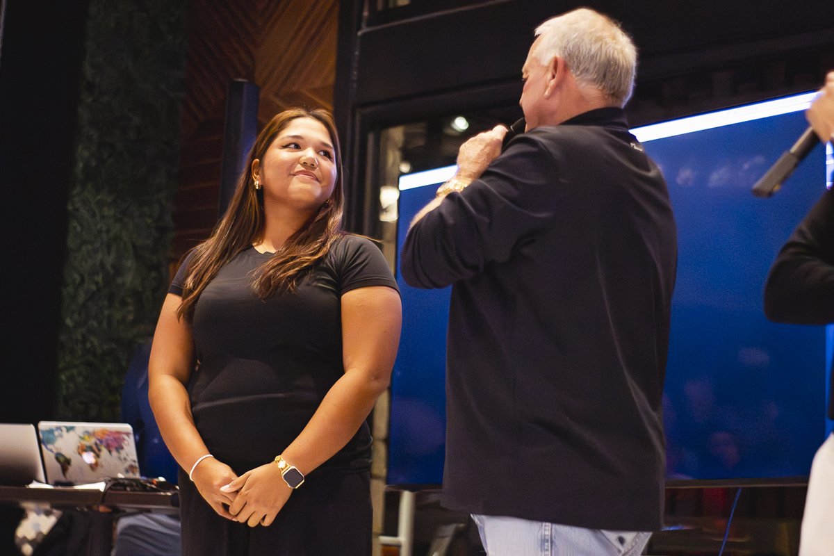 txstatewgolf's tweet photo. Congratulations to Grace Quintanilla, this year's recipient of the Aaron West Scholarship.  

Thank you to Jim, Carol and the West family for everything you do for Texas State golf.  

#EatEmUp | #IMPACTFUL https://t.co/KzP6xtOfq2