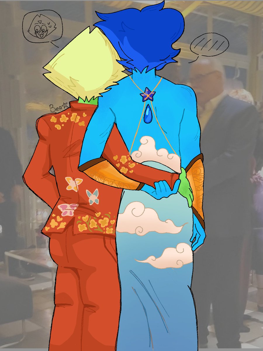 Black_Vinsmoke's tweet photo. She loves her tall girlfriend! #lapidot #stevenuniverse #peridot #lapislazuli https://t.co/uJuKsKAG5E