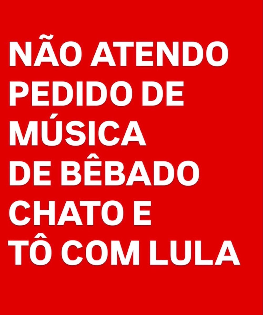 DjVitorBeat's tweet photo. #ExercitoDoLulaDominouTudo https://t.co/6HBA10W2gY