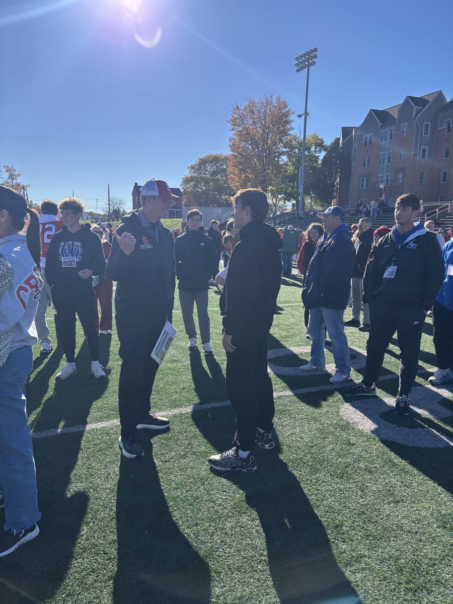 landen_osenga's tweet photo. Be where your feet are! Find the joy in where God puts you. Today was about so much more than football. Thank you again for the invite @ZackWindsor1 @CoachDiDonato You have an amazing program @SavageEoghan @BrodyWertz8 @isaacjackson_1 @HunterGrassmyer @AydenW70 @Carson15024098 @KarsonEngle @timsav71