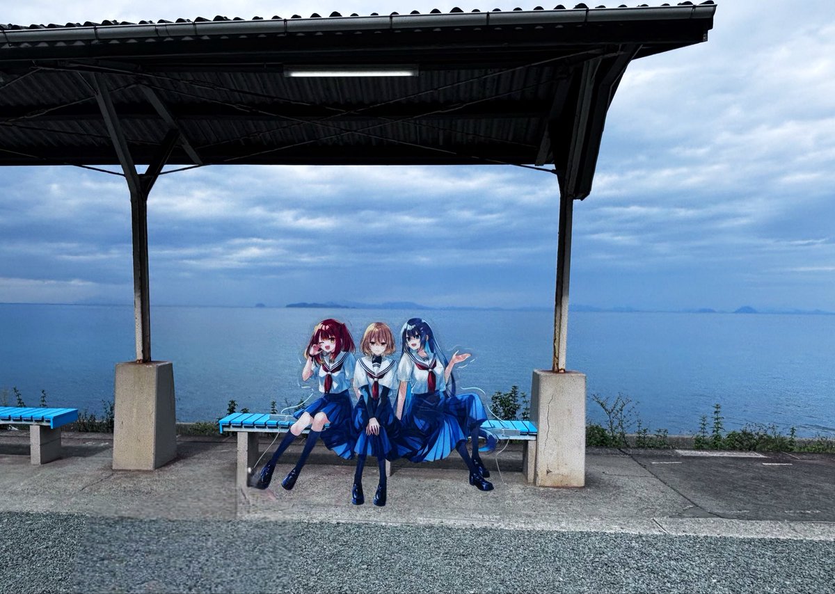 myg_o3m's tweet photo. #watatabe 
~下灘~ひとでなしガールズ https://t.co/slz6WinqCW
