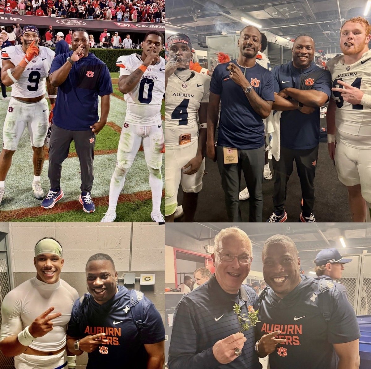 JerisMcIntyre's tweet photo. The Auburn Tigers @AuburnFootball just knocked off the #1 Ranked Georiga Bulldogs in Athens for the first time since 2005.......GREAT TEAM VICTORY!!!!!!!!! Warrrrrrrrrrrrrrrrrrrrr Eagle!!!!!!!!!!!!!!!!!!!!!!!!!!!!!!!!!!!!!🦅🐅 https://t.co/mWn1ze0DEW