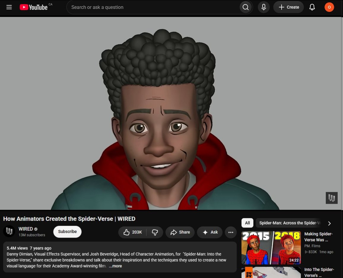 axl99's tweet photo. This BTS video is actually from 7 years ago that WIRED posted on Youtube.

It's technically older bespoke tech pre-genAI that uses machine learning and artists to interpolate 2d handdrawn lines. Like a smarter Blender Grease Pencil.

https://t.co/bF8VVR9ln6 https://t.co/vfc6MTmtPx