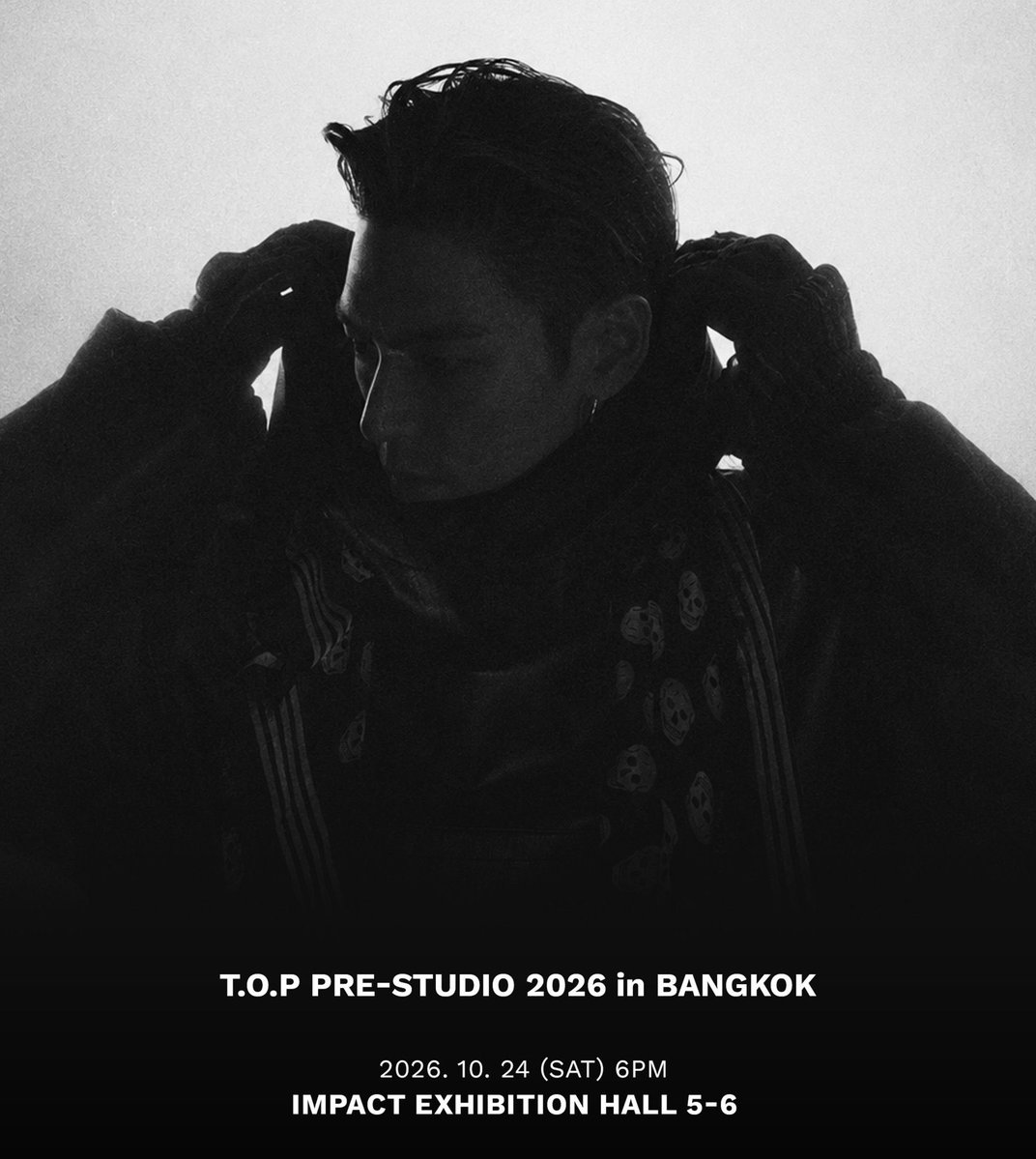 BIGBANGindeedTH's tweet photo. 📢 มาแล้วจ้าาา กิจกรรมแจกบัตร T.O.P PRE-STUDIO 2026 in BANGKOK 
 จำนวน5รางวัล

เพียงแค่ตอบคำถาม
“T.O.P ในภาพจำของคุณคือ?”

Mentionใต้โพสต์นี้ พร้อมติด #TOP_PRESTUDIO_in_BKK และ #BBindeed

📌สุ่มและประกาศรายชื่อผู้โชดดีภายในวันที่ 20 ต.ค. นี้จ้าา https://t.co/NCg99NAWfJ