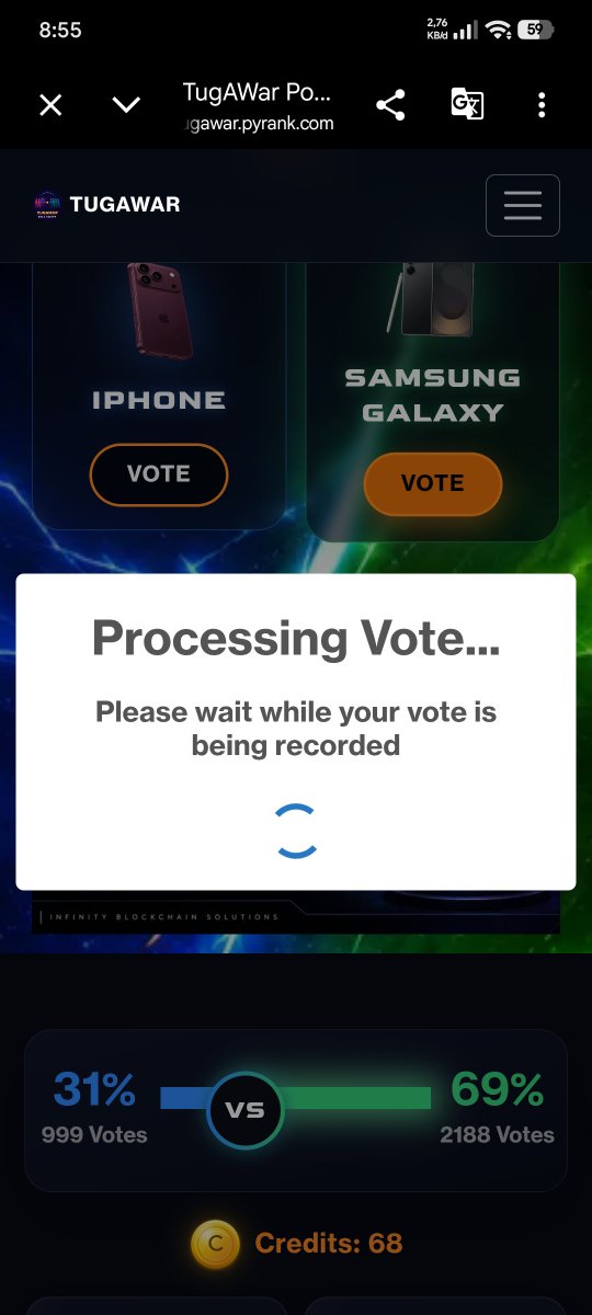 0xD1koooo's tweet photo. @AFCryptoX @Pyrand_coin Day 2 vote

68 > 67 https://t.co/PwkgTf4dAW