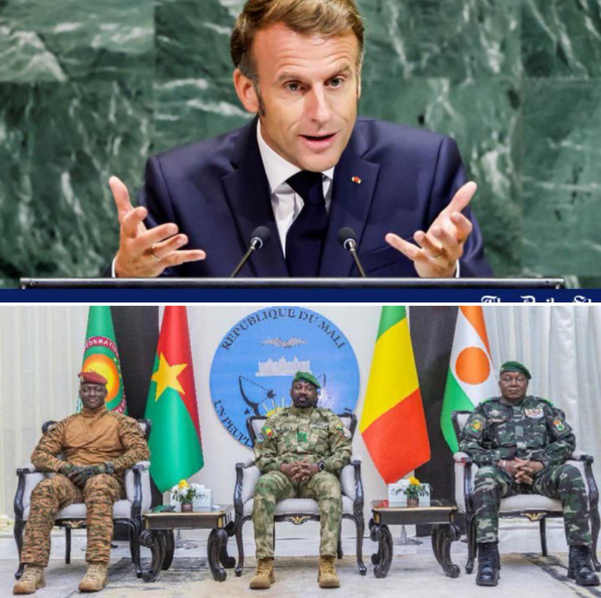 SankaraDispatch's tweet photo. Ever since the Sahel boys took back their countries and began reclaiming control of their resources, France has never been the same.

This is why they killed Gaddafi. 

African sovereignty comes at a heavy cost for those who survive on Africa’s plunder.

Europe would go bankrupt without an Africa to loot. 

A truly sovereign Africa would change the global balance of power forever. 🌍✊🏿