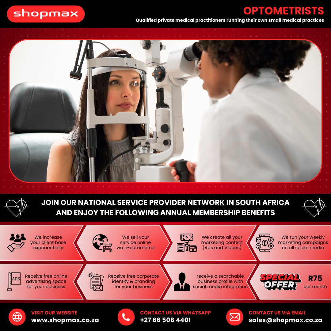 SHOPMAX6's tweet photo. π Optometrists β grow your patient base nationwide
Join the Shopmax SPN
π https://t.co/JP4haWnqOW
#Optometry #EyeCare #Shopmax https://t.co/McUYIWObVe