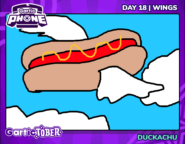 DuckachuG's tweet photo. Gartictober day 18 — Wings #gartictober #inktober #garticphone https://t.co/o4xWN30qGY