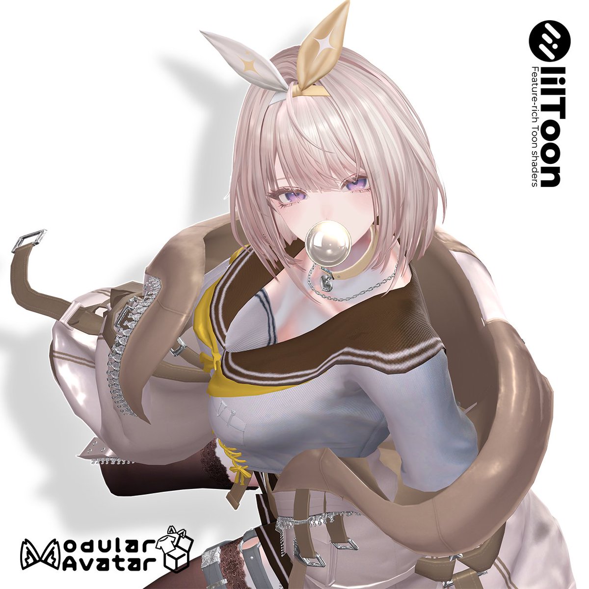 ssugana_3D's tweet photo. 🎀 新作発売＆プレゼント EVENT 🎀

『シオンボブヘア』🤍 17アバター対応！
https://t.co/F9RnBgFSew
🎁 フォロー＆RPでフルパックを抽選で5名様にプレゼント！
♡ BOOTHの「スキ！」100件ごとに当選者＋1名！

🗓 応募締切｜10/20(火) 12:00
✨ 発売日時｜10/20(火) 13:00
━━━━━━━━━━━━━━

🌸 発売記念セール｜10/20～10/23
通常 990円 → 500円（約50%OFF！）

━━━━━━━━━━━━━━

🎀 全52種類のマテリアルを収録！
豊富なカラーバリエーションで、かわいい雰囲気から大人っぽいスタイルまで自由にアレンジ！

🌷 キャンペーンへのご参加方法

① @ssugana_vrc をフォロー
② この投稿をRP（リポスト）で応募完了！

💌 当選者は10/20(火)に発表予定です。
※ BOOTHの「スキ！」は任意です。
100件ごとにプレゼント人数が増えます♡

皆さまのご参加をお待ちしております！🤍

#VRChat