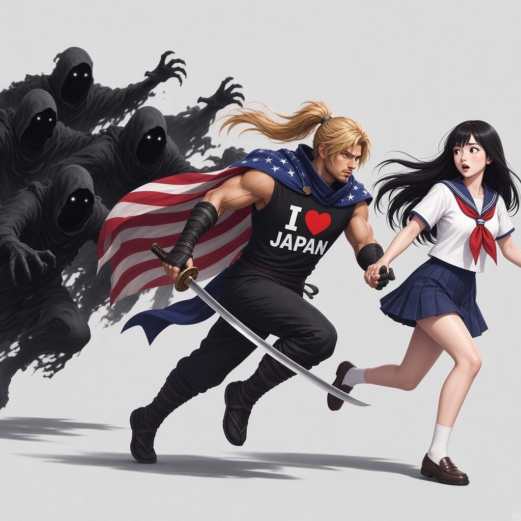 DevilMan3D's tweet photo. @airi_fact_555 Watashi wa gaikokujin no rōnin desu.

I didn't "like" the post because I liked it. I did so because it needs more publicity! 💔

Nihongo ichiban sugoi! https://t.co/0hqWaW3EHm