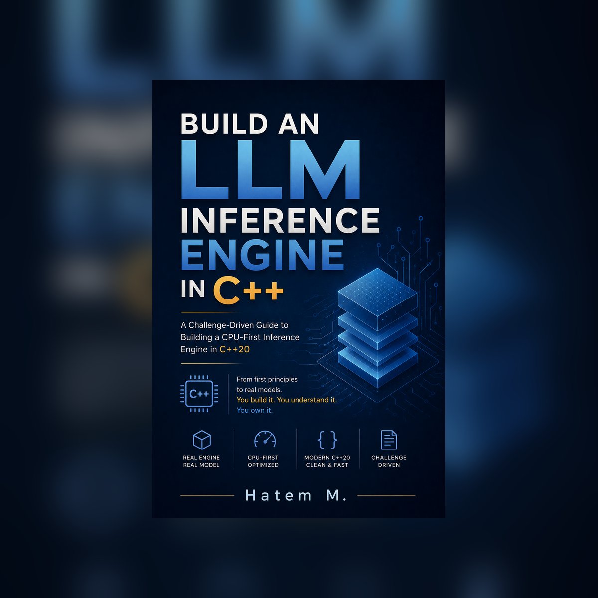 leanpub's tweet photo. Build an LLM Inference Engine in C++ by Hatem M. is on sale on Leanpub! Its suggested price is $24.00; get it for $14.40 with this coupon: https://t.co/e2oj6zV17D  #machine_learning #c_and_cpp #algorithm #ai https://t.co/oBtP1KAsA2