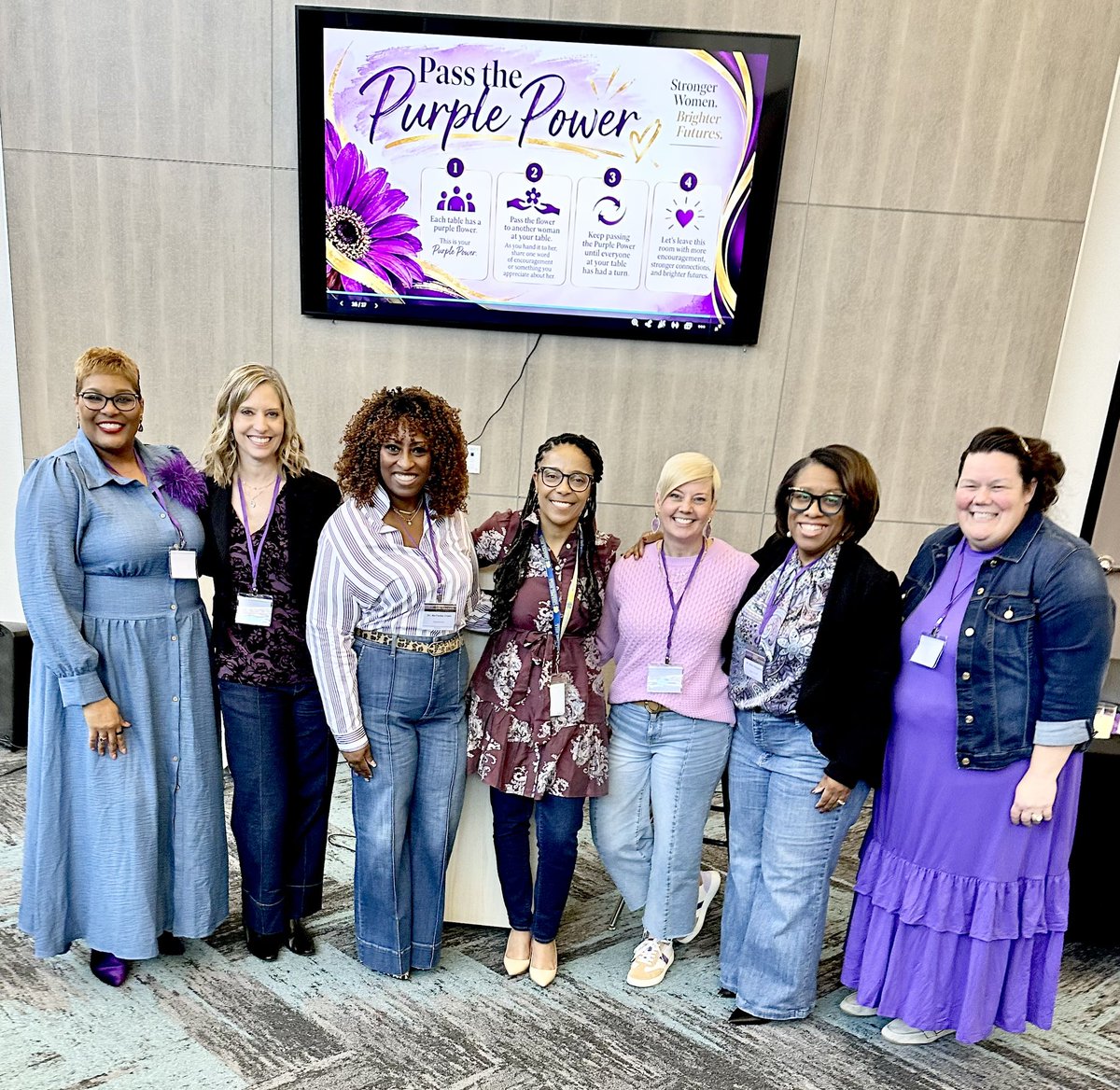 ClassyCrain's tweet photo. Honored to serve on the TCWSE Region 7 Fall Conference leadership panel! “Firm Foundation” brought this year’s “Rooted and Rising” theme to life. Inspired by Dr. Regina Stephens Owens’ keynote on Courage and Becoming. 💜🙏🏾
#TCWSE
#PurplePower https://t.co/WbK0GPXGAr