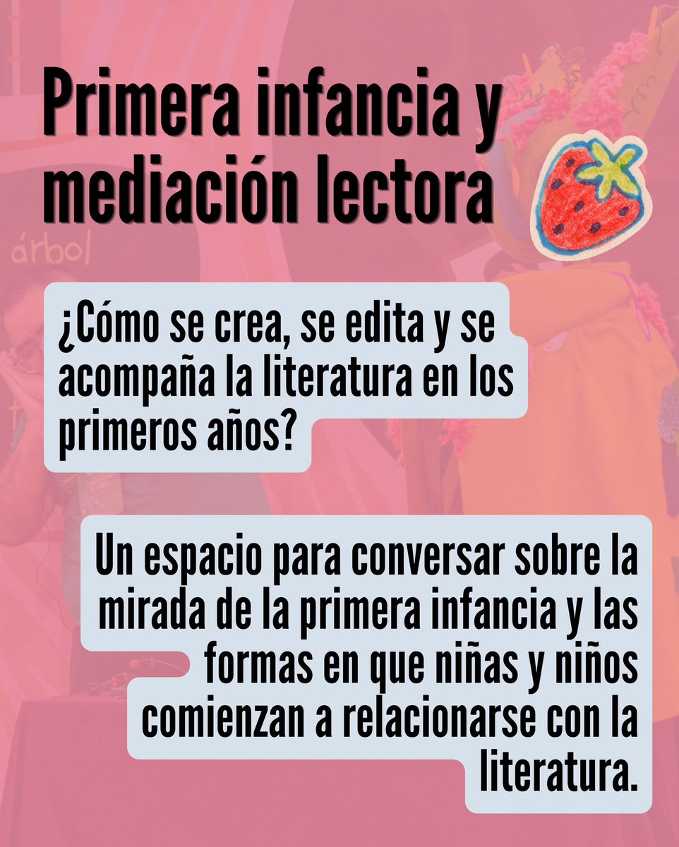 HistoriasMex's tweet photo. ¿Cómo se construye un lenguaje visual pensado para ojos que recién empiezan a mirar el mundo? 📖✨
Acércate a conocer el programa de la #FILMTY y alcanza los últimos talleres que hemos preparado para ti 🫵
#FILMTY2026 #Literaturainfantil #niñez #talleres https://t.co/W6KxMIiyeN