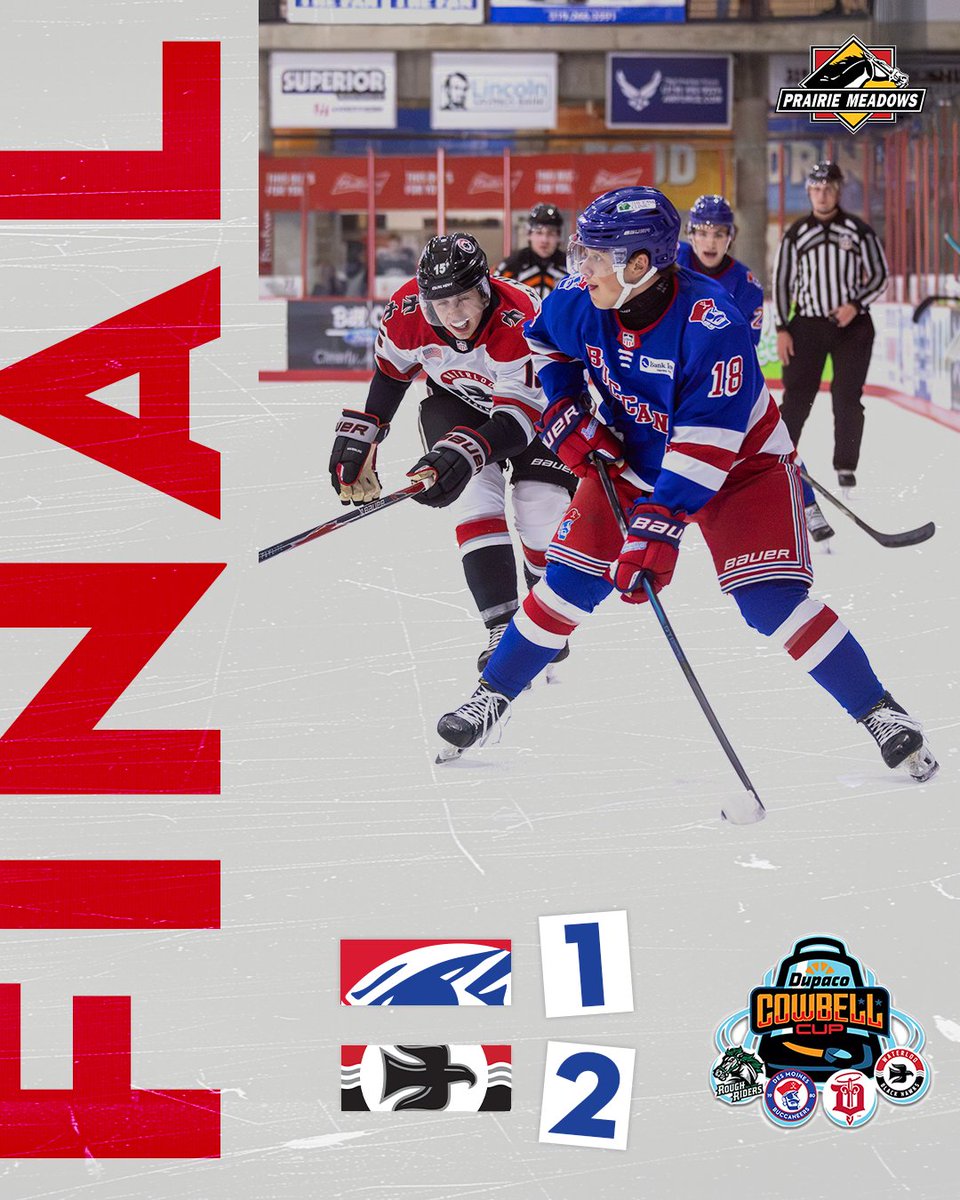 bucshockey's tweet photo. Final

#HockeysAliveinthe515 #USHL https://t.co/pR0LmFKvPW
