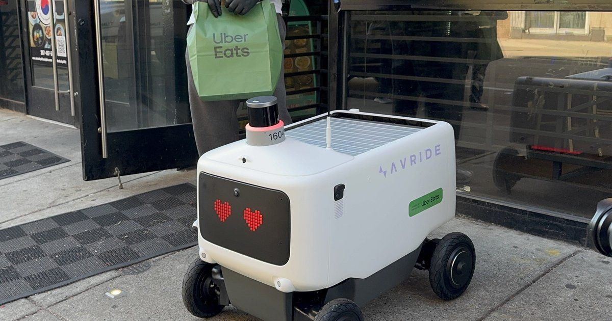 tech_iportal's tweet photo. Pensilvaniya universiteti nafaqadagi professori Uber Eats robotini to'sib…

🔗 Batafsil: https://t.co/mV9355Fx1m

#Gadget #TechIPortal https://t.co/d8o5Dcj2Xl