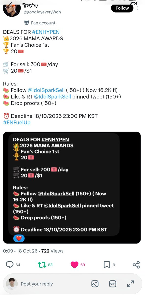 sungwondeary's tweet photo. @goodJayeveryWon @IdolSparkSell #ENHYPEN https://t.co/Qa3ADXBzGH