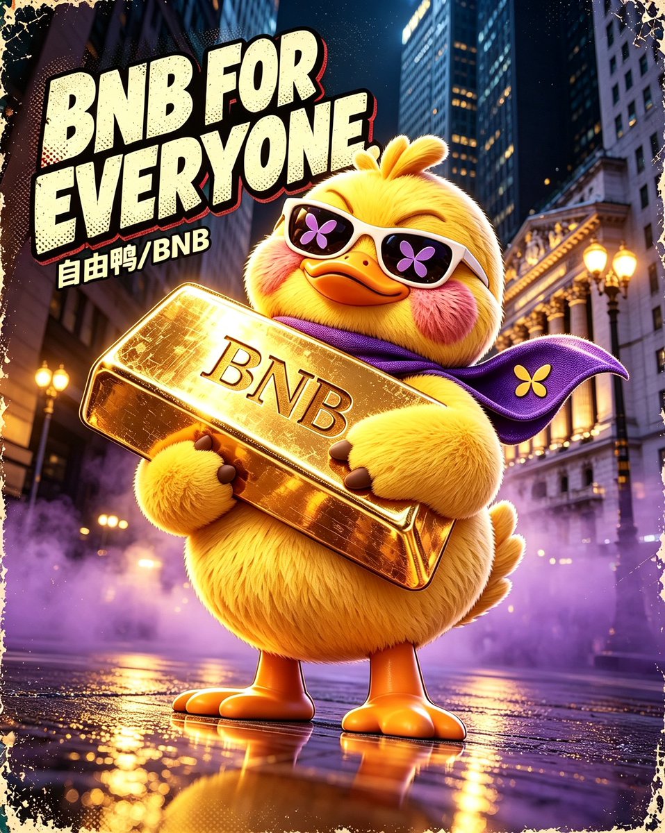 FreeDuckCoin's tweet photo. @cz_binance 👀👏#BNB ＝Gold https://t.co/2pCk63RIxm