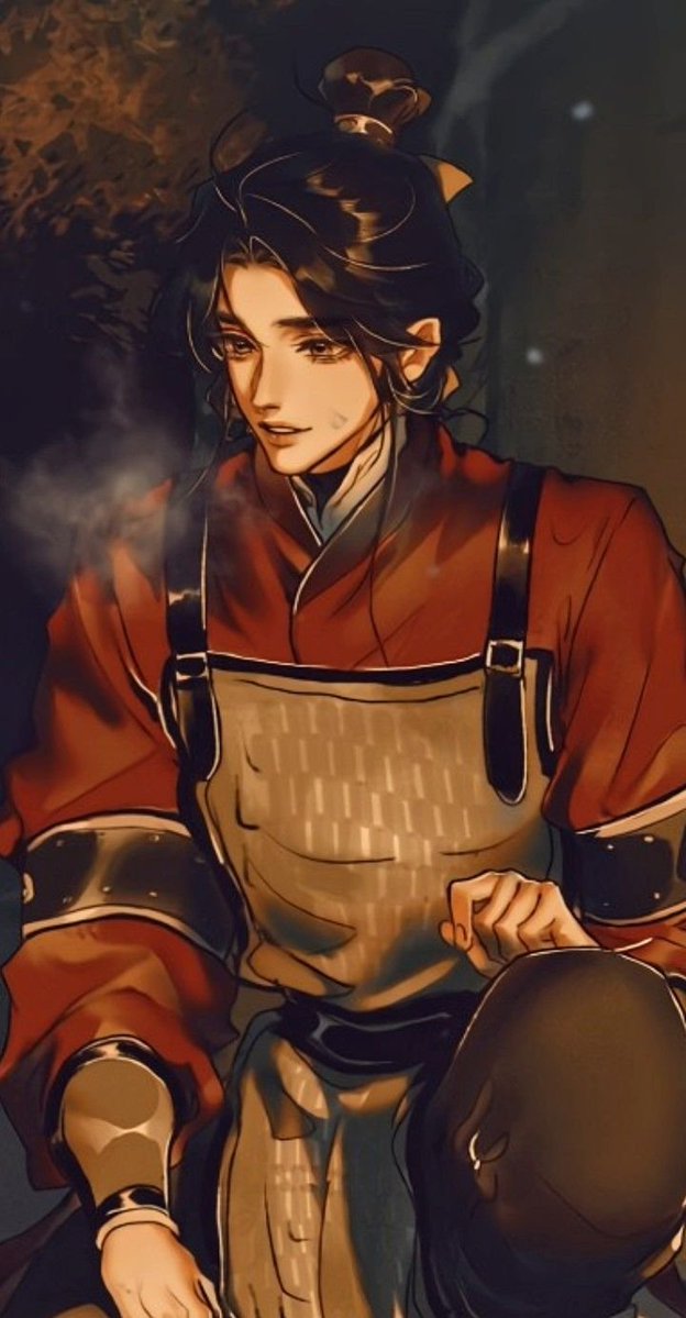 joojouki's tweet photo. Não importa a forma que o Xie Lian se apresente, eu o acho lindo e precioso em todas. https://t.co/5GTRnQepAL