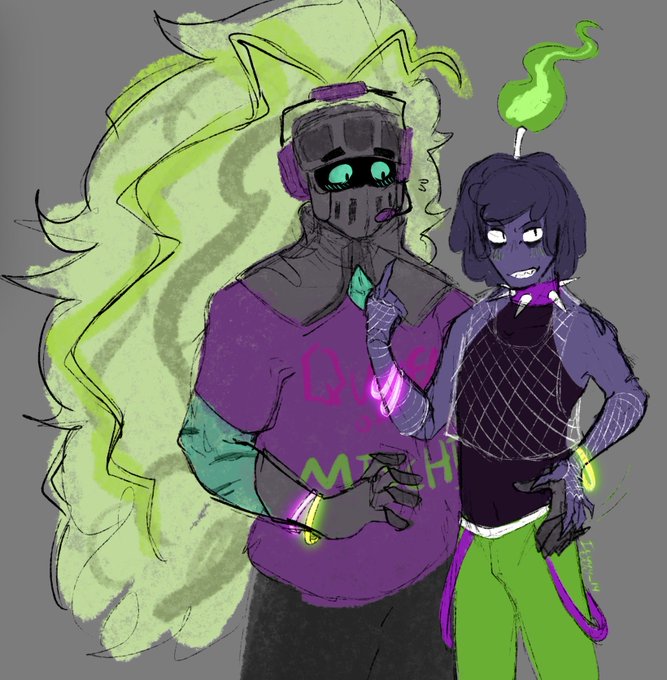 Icyyy_14's tweet photo. this ship bringing me out of my lurking streak im so scared 
where my flameknight fans at  #flameknight #dandysworldfanart #waxwell #soulvester #royalflame #dandysworld https://t.co/cIMoN9hOiF