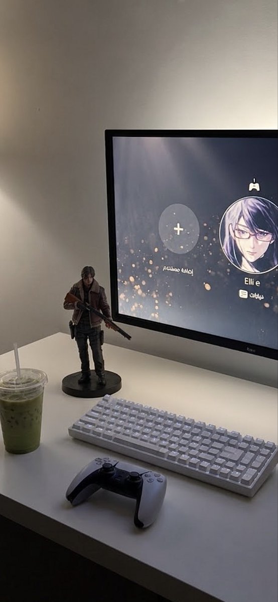 elllliie_'s tweet photo. my set up https://t.co/kcOoMK5RDo