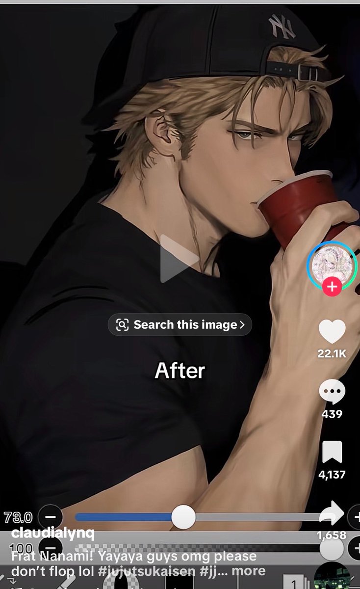 pinkinthefight's tweet photo. I wholeheartedly thought this was their oc and I was like “oh cool art” but then I checked the caption… this is supposed to be nanami 😭 https://t.co/ctpCf4JVal