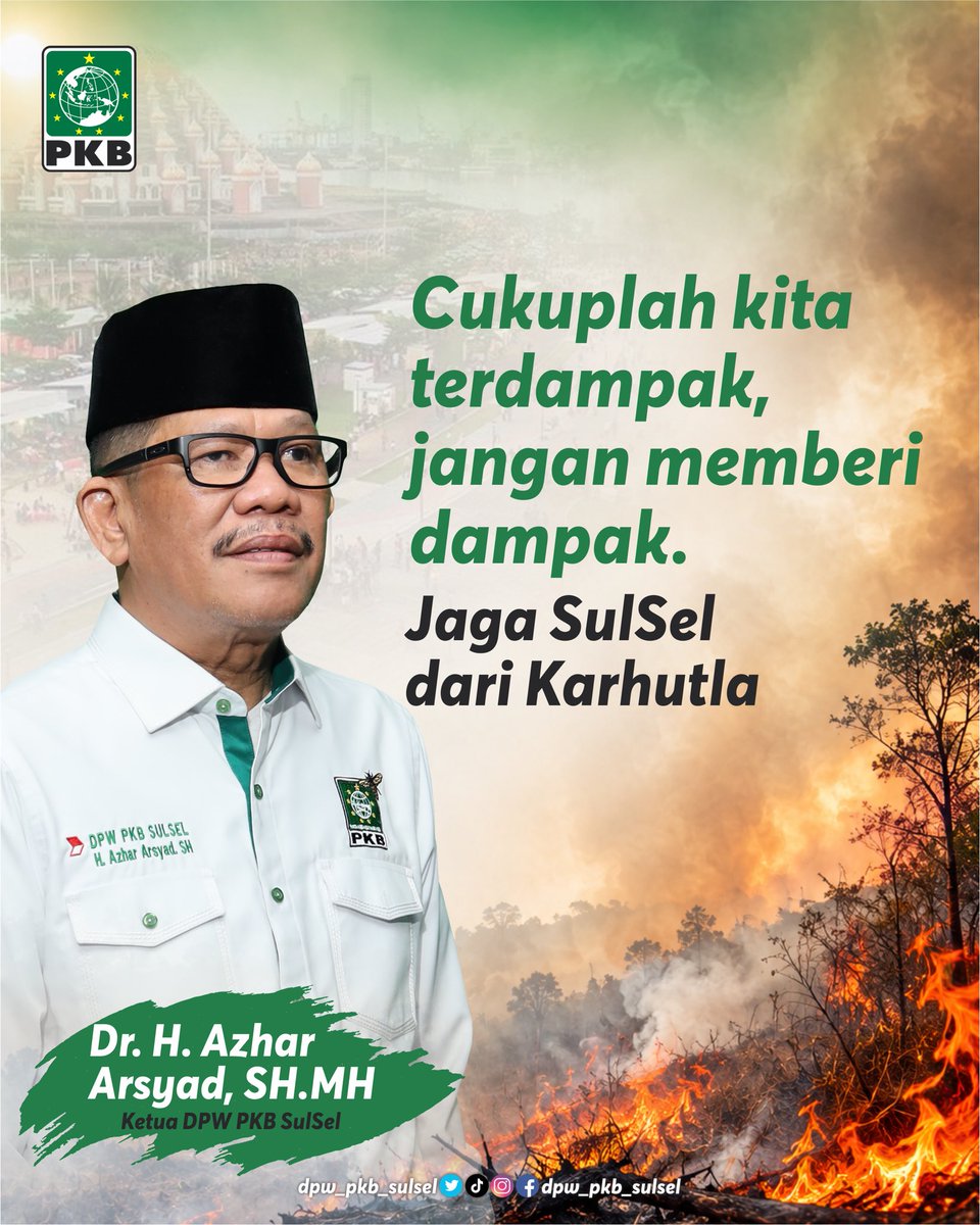 dpwpkbsulsel's tweet photo. Mari bersama jaga Sulawesi Selatan https://t.co/eOO74rTTMY