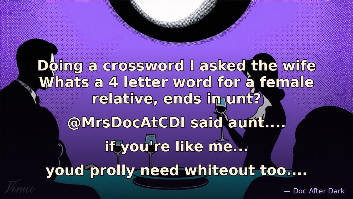 DocAtCDI's tweet photo. #DocAfterDark https://t.co/4zdj2yexI1