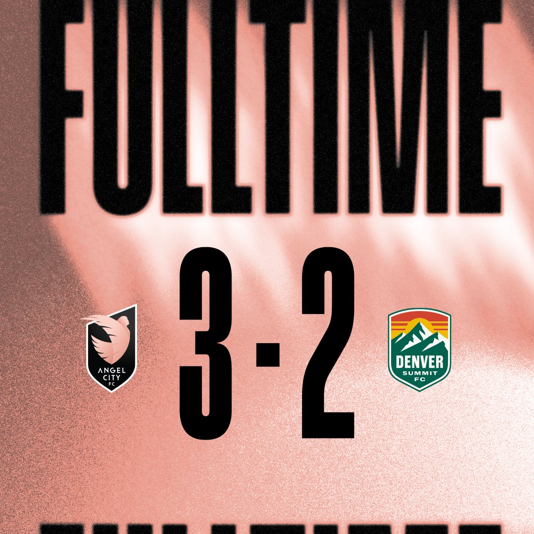 weareangelcity's tweet photo. Bringing +3 points back home 

#Volemos | #NWSL | #DENvLA | #AngelCityFC https://t.co/3vtlh7WwqP