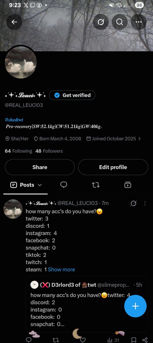 REAL_LEUCI03's tweet photo. do if you see!! ˃ 𖥦 ˂

- profile
- lock screen
-last played song
- pinterest!! https://t.co/21cjE7SHQj