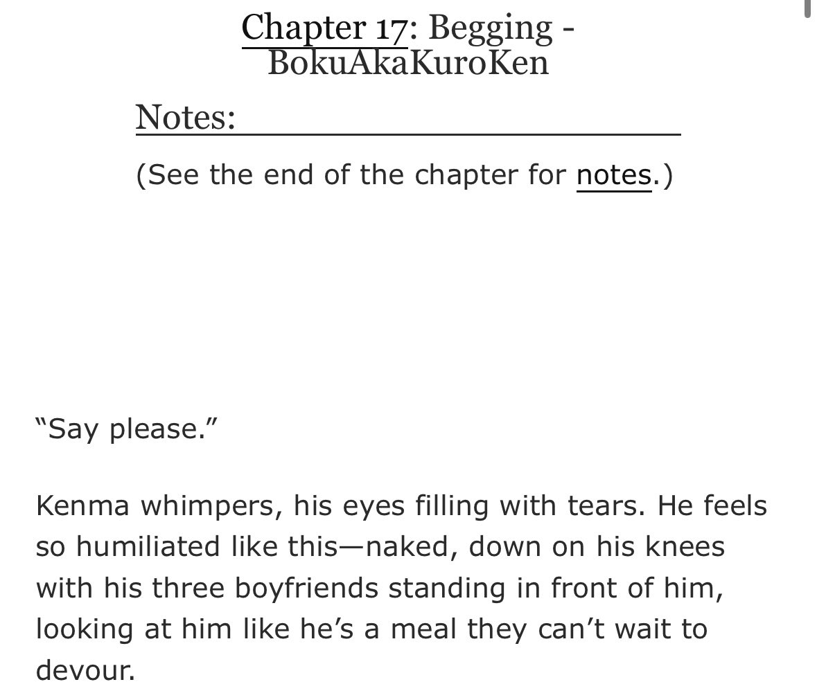 sunshineeee_xxx's tweet photo. Haikyuu kinktober day 17 is up!! Begging feat. #bokuakakuroken 💕

https://t.co/xNBrKeHe5o https://t.co/z8jzb9ndie