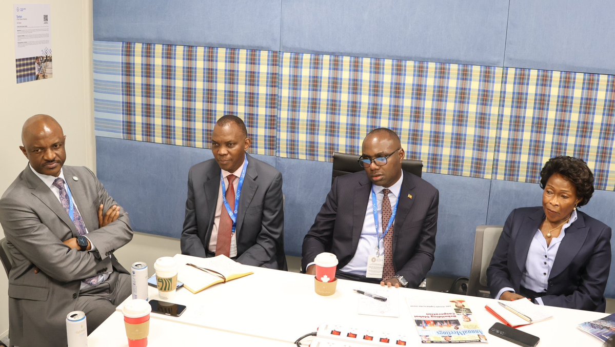 henrymusasizi1's tweet photo. On the sidelines of the 2026 annual meetings of the World Bank and IMF in Bangkok, Thailand, I, together with PSST @rggoobi met the President of the Trade and Development Bank (TDB) Admassu Tadesse.

TDB is an investment-grade African regional development finance group, with the mandate to finance and foster trade, regional economic integration, and sustainable development, with an asset base of USD 10 billion.

The Bank provides bilateral and syndicated short and long-term financial solutions in numerous sectors to sovereign, financial institutions, and corporate clients, including SMEs, from the region. 

We discussed how they can work closely to structure affordable financing than can support Uganda’s transformation agenda anchored on the Tenfold Growth Strategy.

I also met senior officials of J.P. Morgan to discuss Uganda’s priorities and how the Bank can strengthen its collaboration with Uganda. The officials included; Puja Turner, Managing Director and Head of CEEMEA Loans and Structured Credit and Olivier Eweck, the Managing Director Global Public Sector, Sub-Saharan Africa.

J.P. Morgan is an American multinational financial services firm and largest bank in the United States by assets and market capitalisation as of 2026.  The Bank's representatives said they were  interested in supporting Uganda’s energy sector.