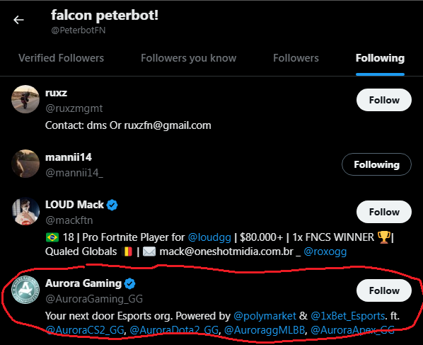 baderwtw's tweet photo. . @PeterbotFN caught joining Aurora?! 👀😱 https://t.co/DTdgAcZNAi