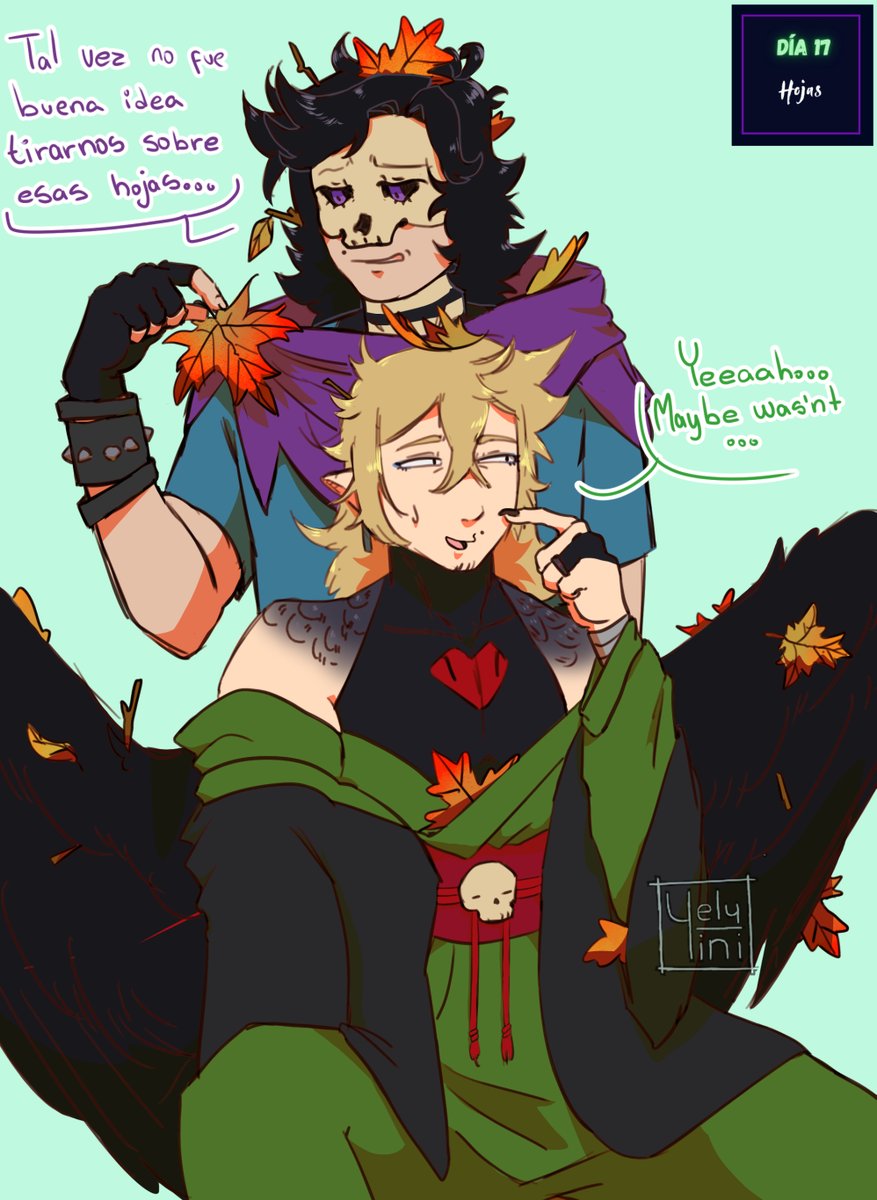 YelyYini's tweet photo. Mala idea...

Prometí al menos un día, veremos después jsjsjsjs

#Deathduotober #DeathDuo https://t.co/WNgu8uoykt
