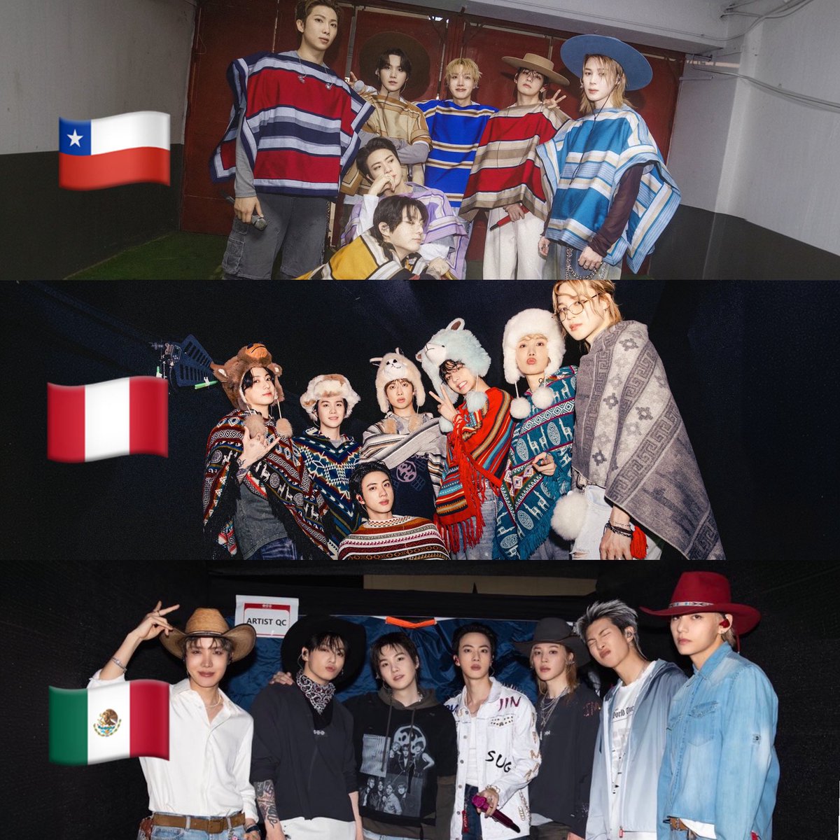 btsdaily77's tweet photo. I LOVE HOW BTS BRINGS A PIECE OF EACH COUNTRY’S CULTURE TO THEIR STAGE 😭 https://t.co/ie7Dpas1m9