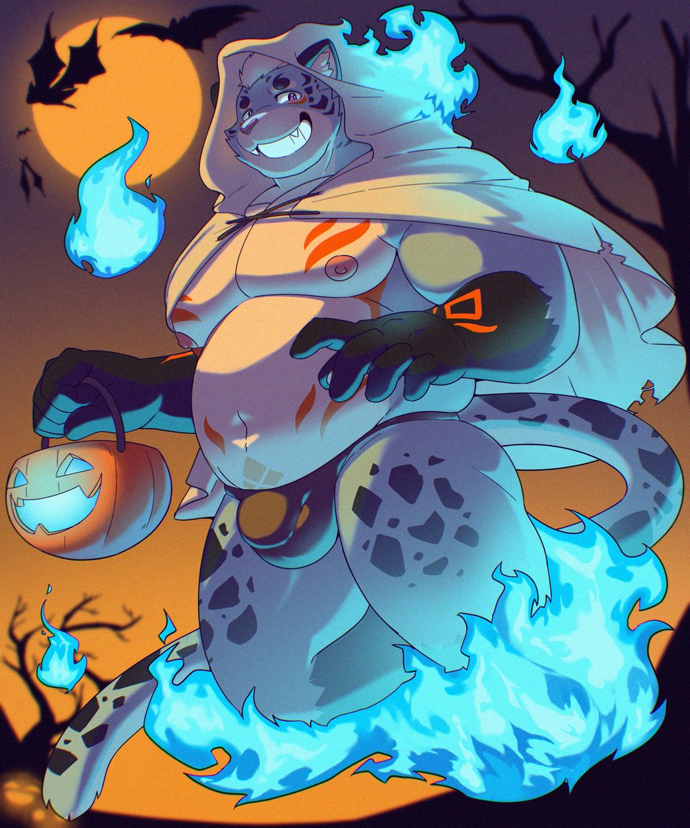iruseh2co3's tweet photo. もうすぐハロウィンらしいよね😈
トリック・オア・トリート👻

🎨@morganramune https://t.co/QtWDjAI5Sn