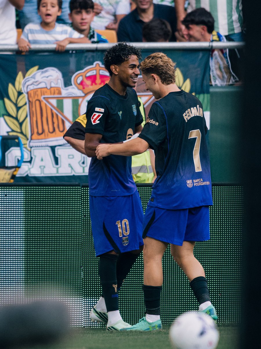 m8l2h6's tweet photo. Fermín López &amp; Lamine Yamal #BetisBarça #LaLiga #M8L2H6 https://t.co/DEd1LLmHZ7